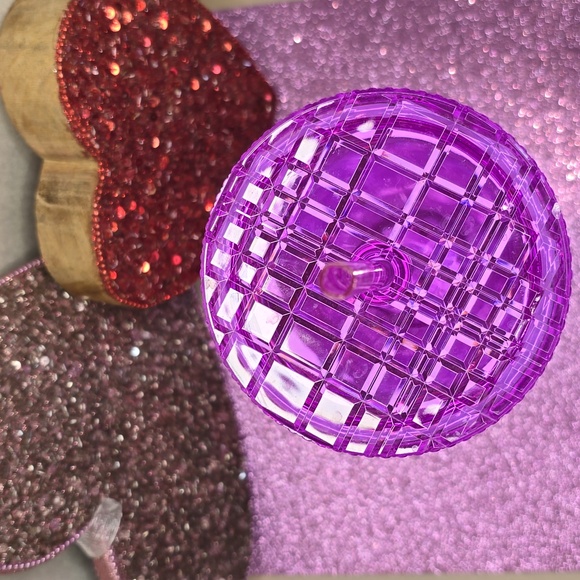 Starbuck 💖💜NWOT💜💖 Beautiful Purply Pink Iridescent Gemstone Tumbler!💖💜💖💜 - Picture 9 of 12